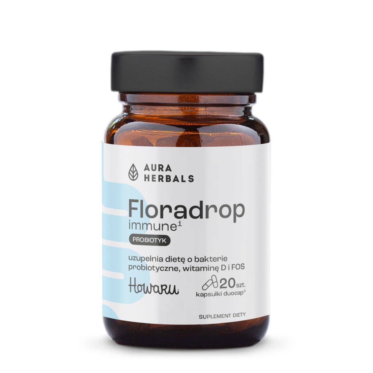 Aura Herbals - Floradrop Immune Probiotic - 20 capsules – Aura Herbals packaging