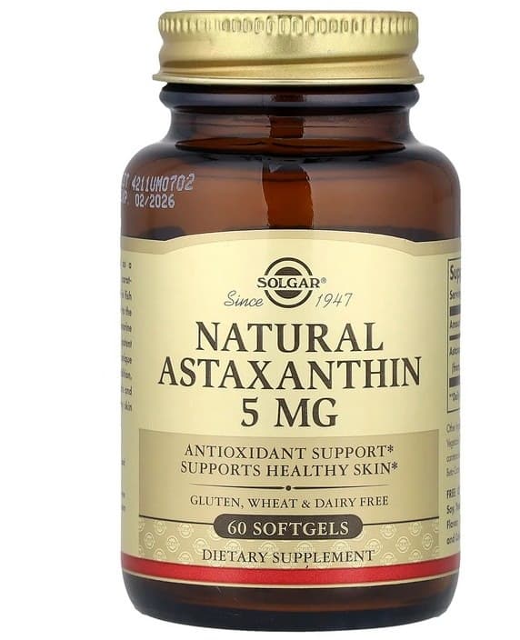 Solgar - Astaxanthin - 30 capsules – Solgar emballage