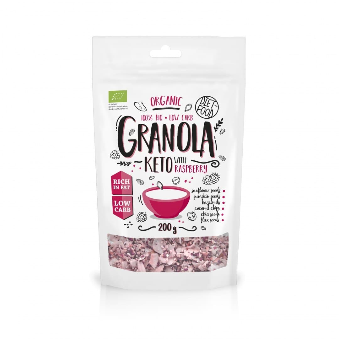 Diet-food - Granola Keto - Low Carb Breakfast – Diet-Food förpackning