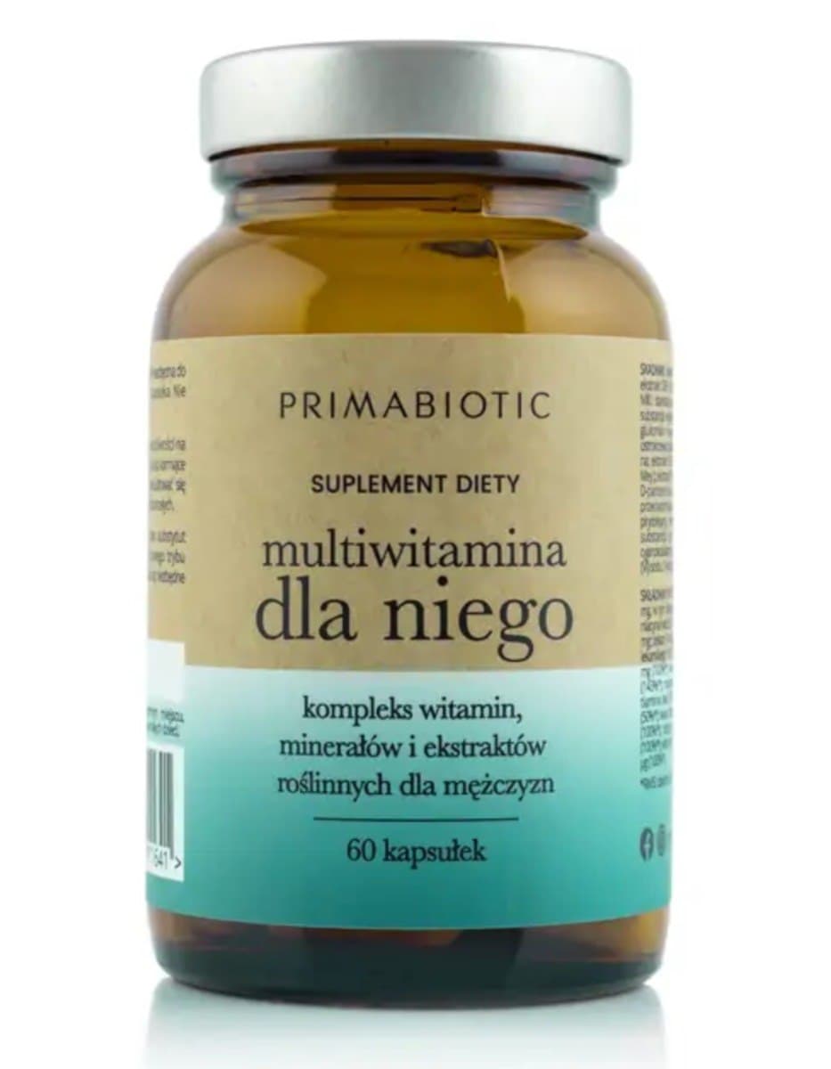 PrimaBiotic - Multivitamin for Men - 60 Caps