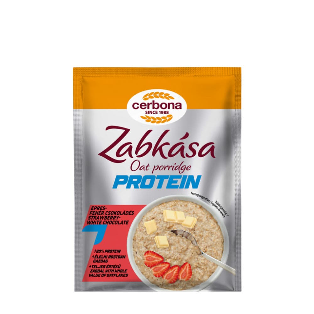 Cerbona - Oat Porridge Protein - 60g – Cerbona förpackning
