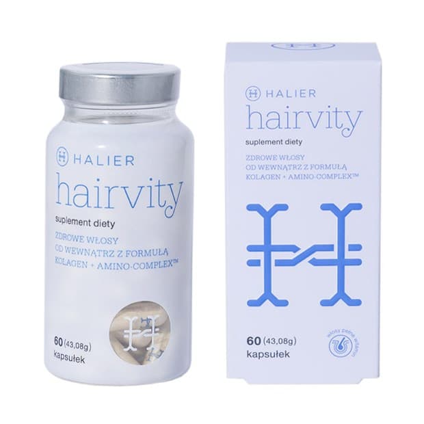 Halier Hairvity pour femmes 60 capsules – Halier packaging