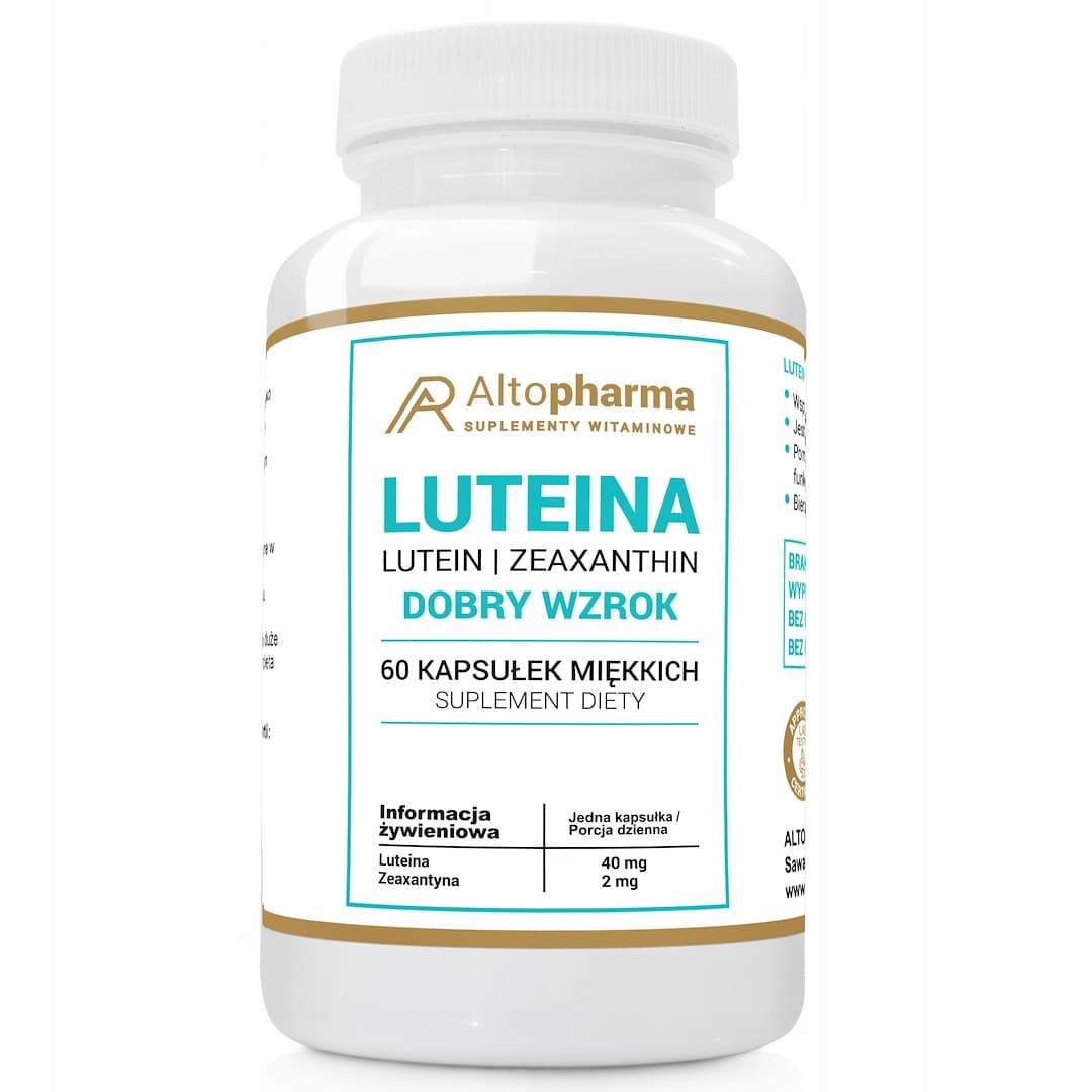 Altopharma - Lutein 40mg Complex - 60 Capsules