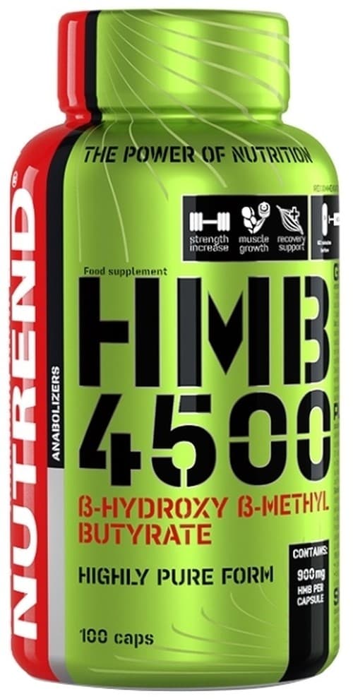 Nutrend - HMB 4500 - 100 capsules – Nutrend packaging