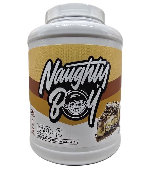 Iso-9, Banoffee Pie - 2010g – Naughty Boy emballage