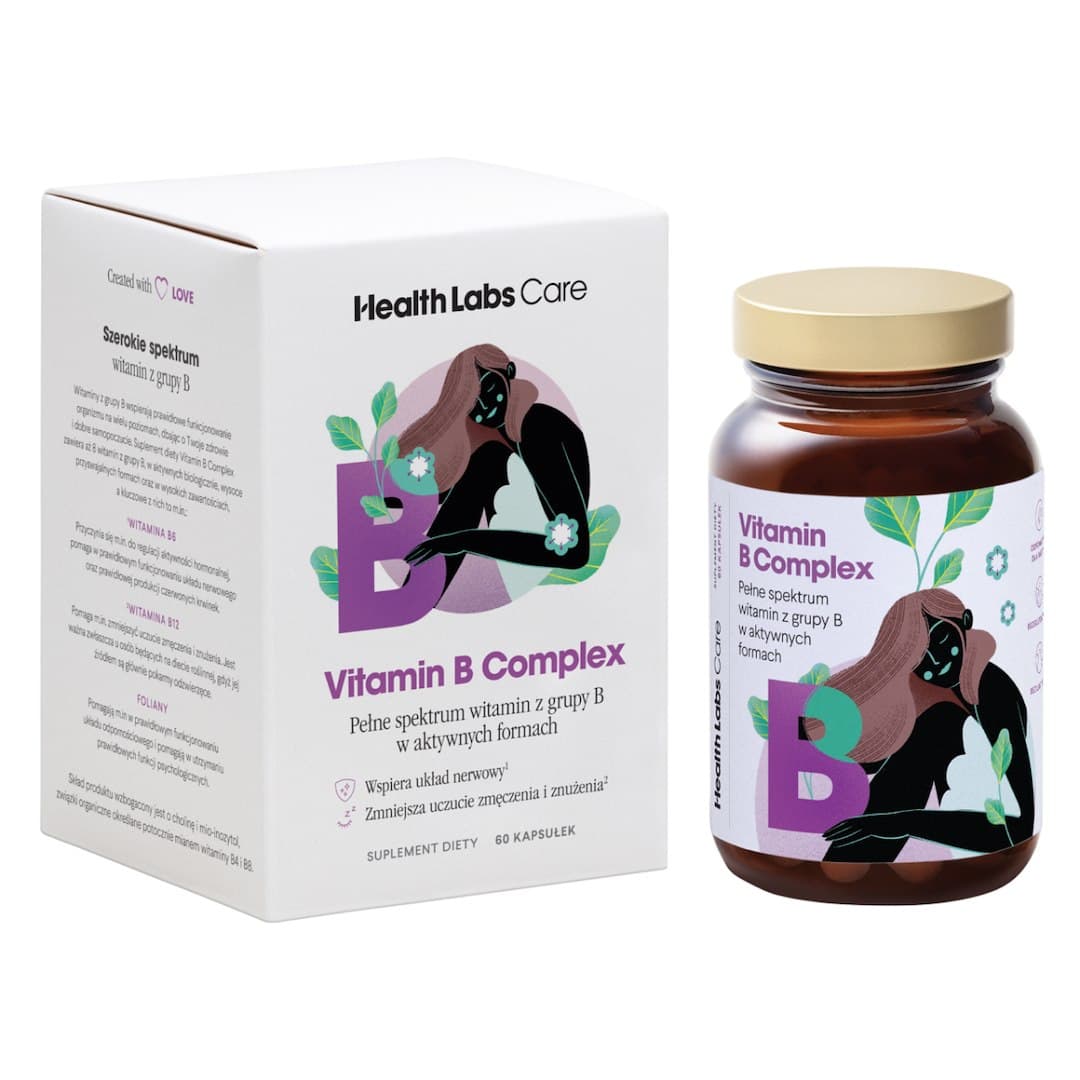 Health Labs Care - Vitamin B Complex - 60 Caps