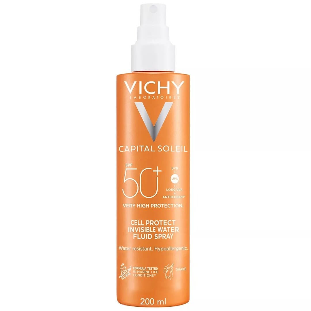 Vichy - Capital Soleil SPF50+ 200 ml – Vichy förpackning