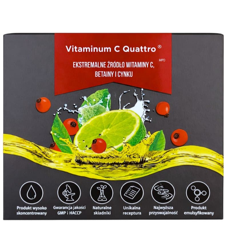 Końska Dawka - Vitamin C Quattro – Końska Dawka förpackning