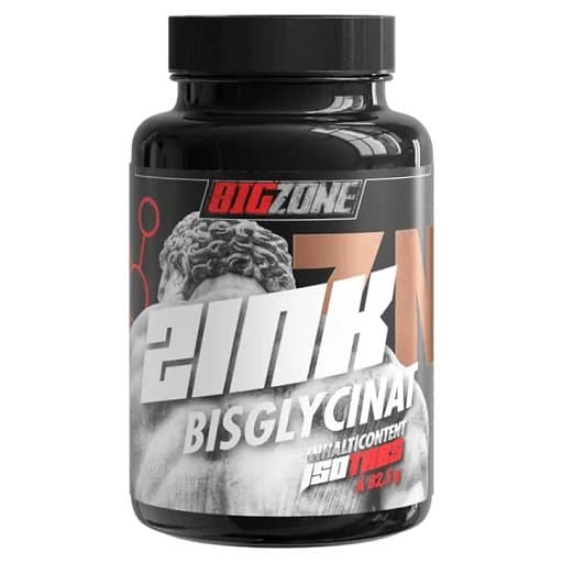 Big Zone - Zinkbisglycinat - 150 Tabletten – Big Zone Verpackung