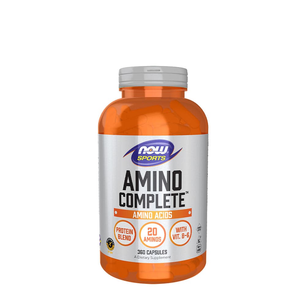 NOW Foods - Amino Complete - Kompleks aminokwasów – NOW Foods opakowanie