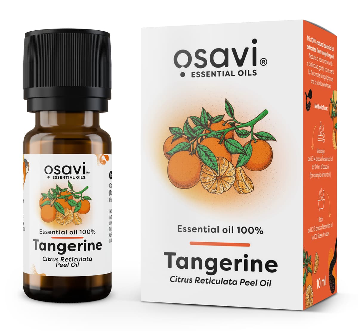 Osavi - Essential Oil 100%,Tangerine – Osavi opakowanie