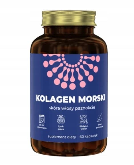 Noble Health Collagène Marin 60 capsules – Noble Health packaging