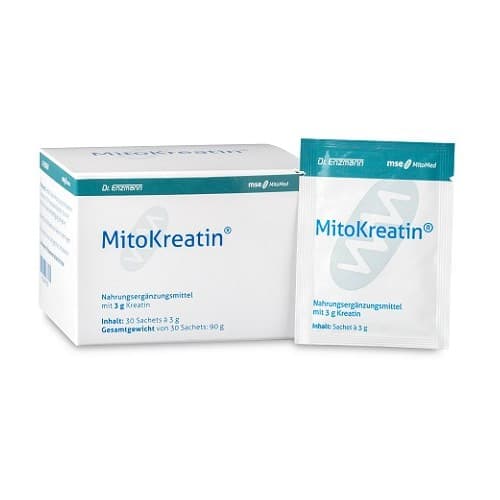 Dr. Enzmann Mitokreatin 30 Sticks de 3g – mitopharma packaging