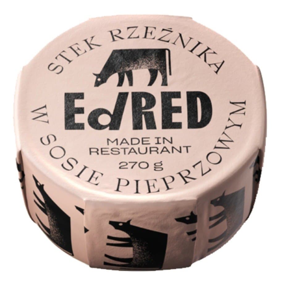 EdRED Stek Rzeźnika and Pepper Sauce 290 g – Ed/RED packaging