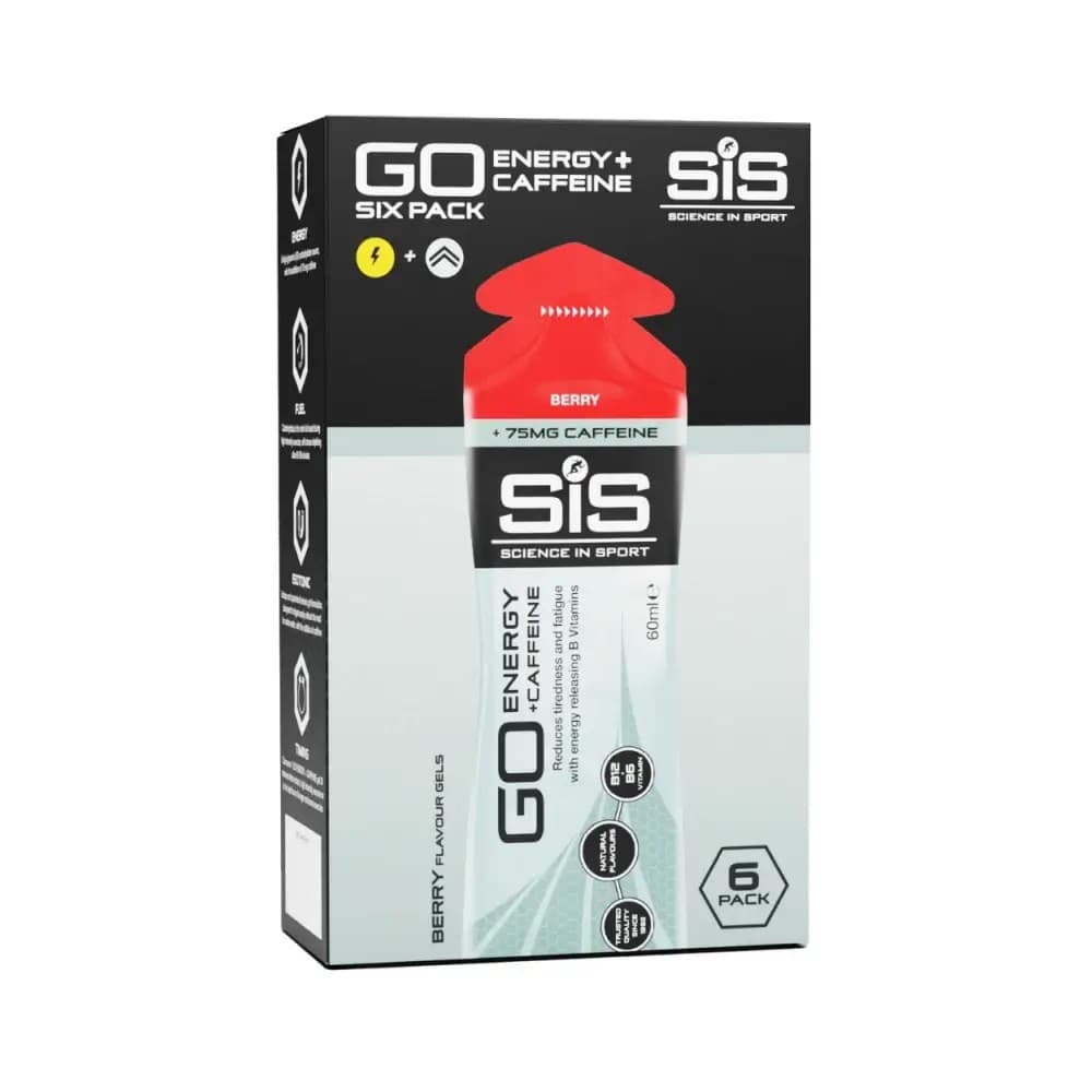 Science In Sport - GO Energy + Koffein Gels – Science In Sport Verpackung