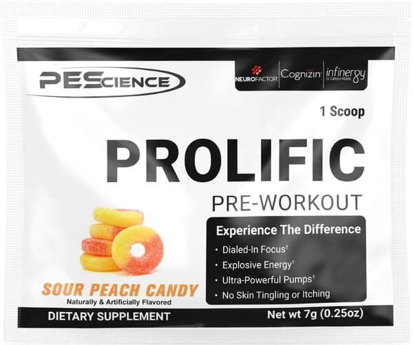 Pescience - Prolific Pre-Workout – PEScience emballage