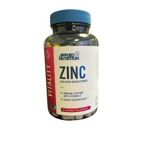 Applied Nutrition - Zinc Chelated Bisglycinate - 90 Caps – Applied Nutrition förpackning