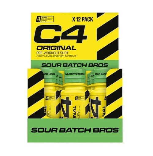 Cellucor C4 Original Pre-Workout Shot – Cellucor emballage