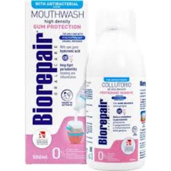 Biorepair Gum Protection Mouthwash 500 ml – Biorepair packaging