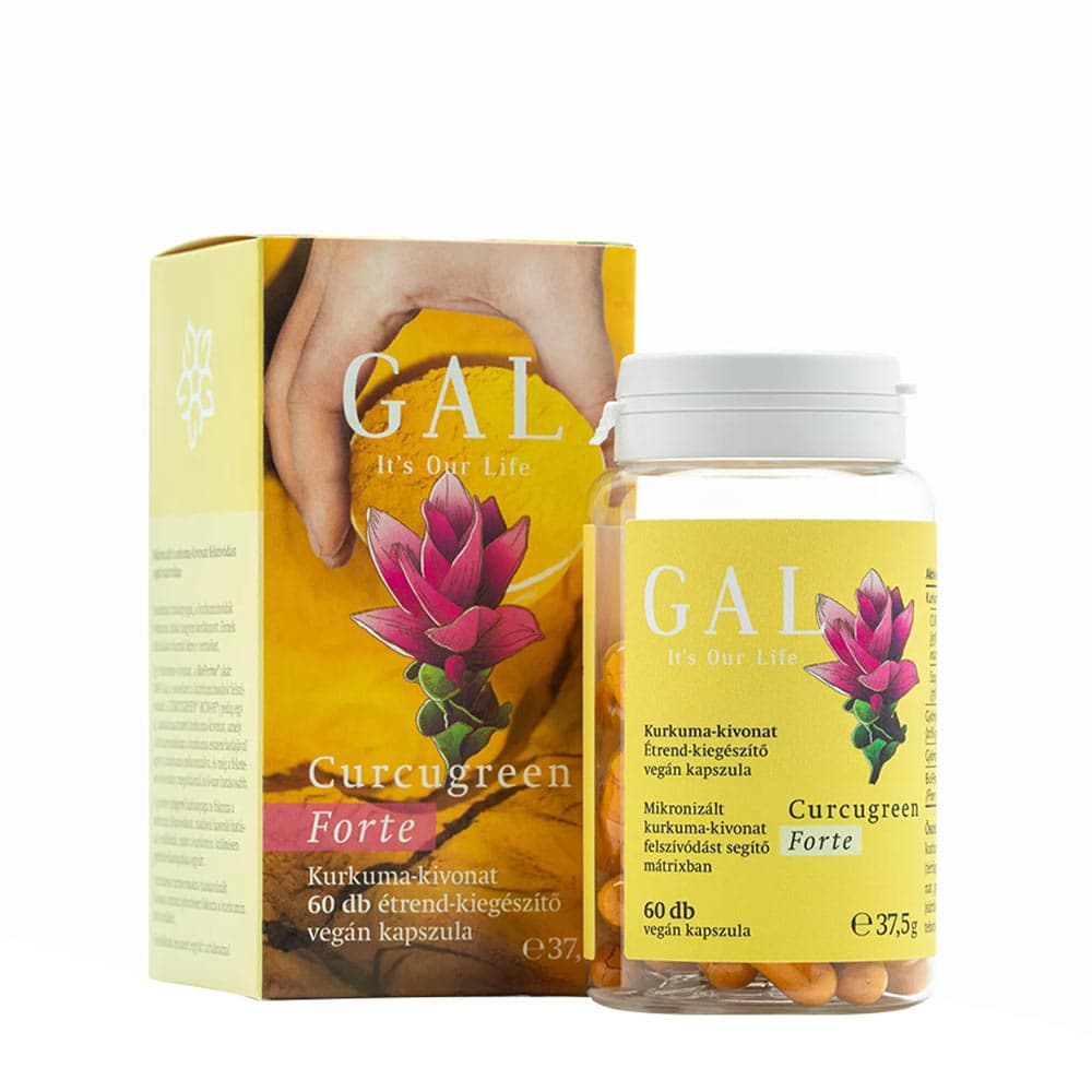 Gal - Curcugreen Forte - Complejo de Cúrcuma – GAL empaque
