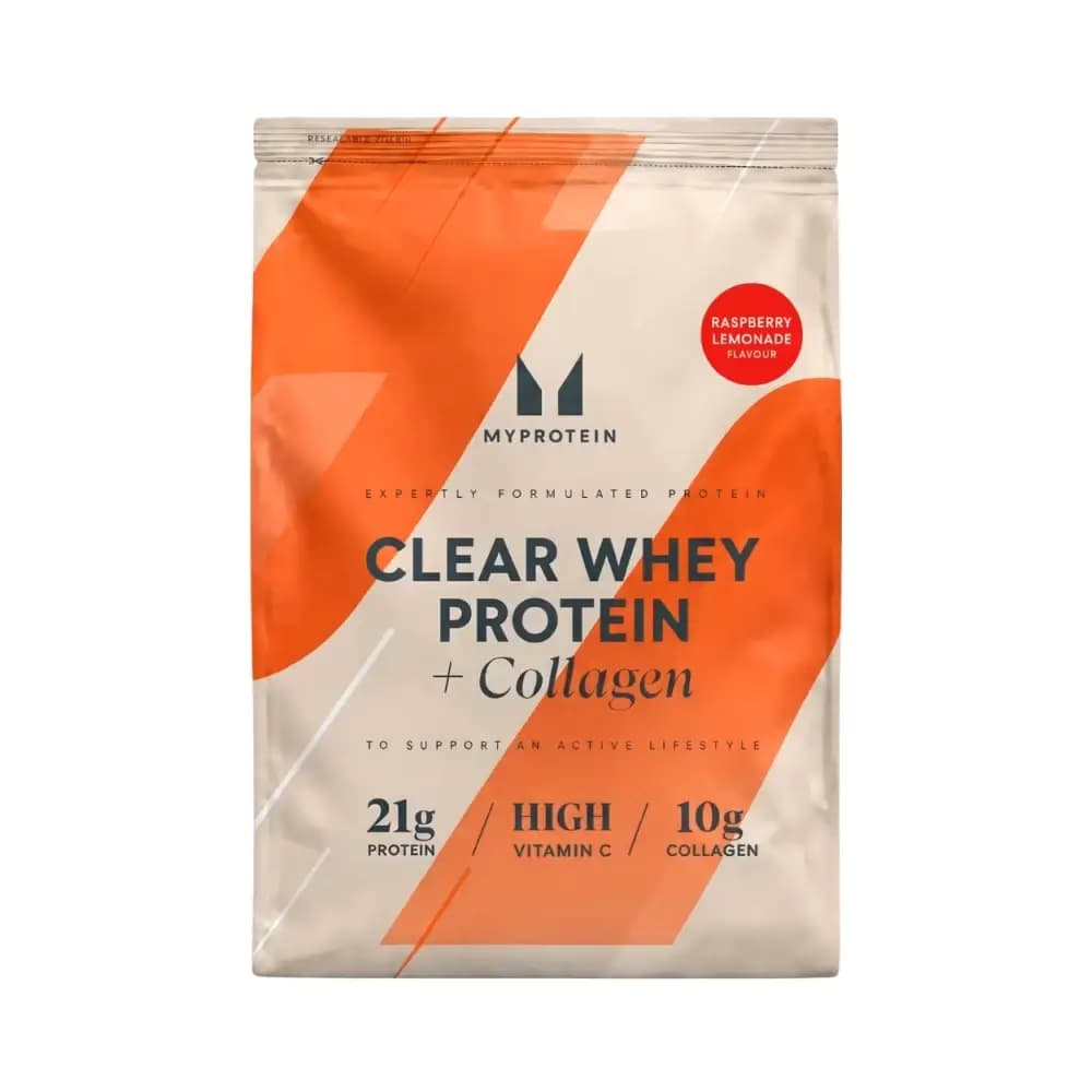 Myprotein Clear Whey Protein + Collagen – Myprotein förpackning