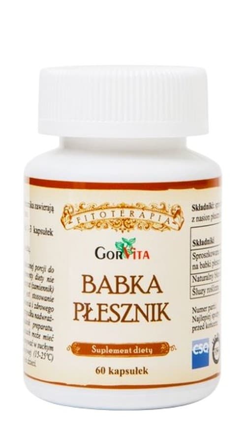 Gorvita - Plantain - 60 cápsulas – Gorvita empaque