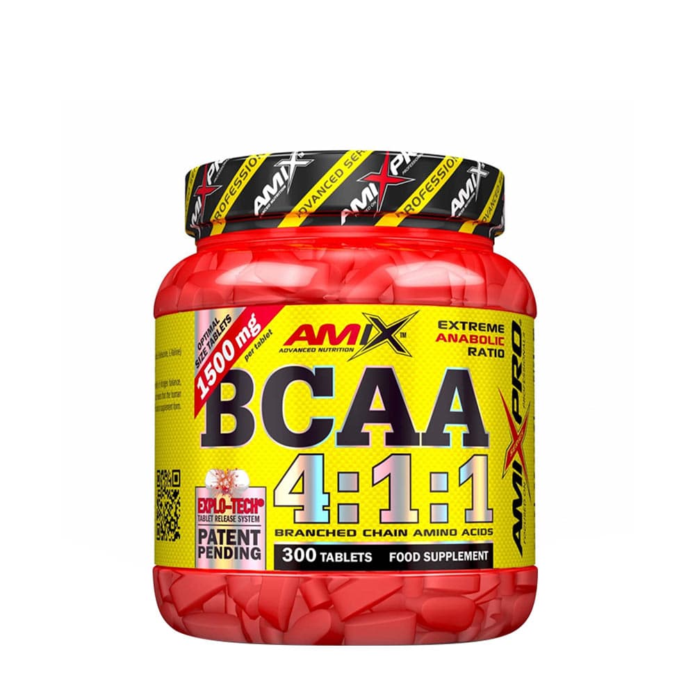 Amix - BCAA 4:1:1 comprimidos 120 unid. – Amix packaging