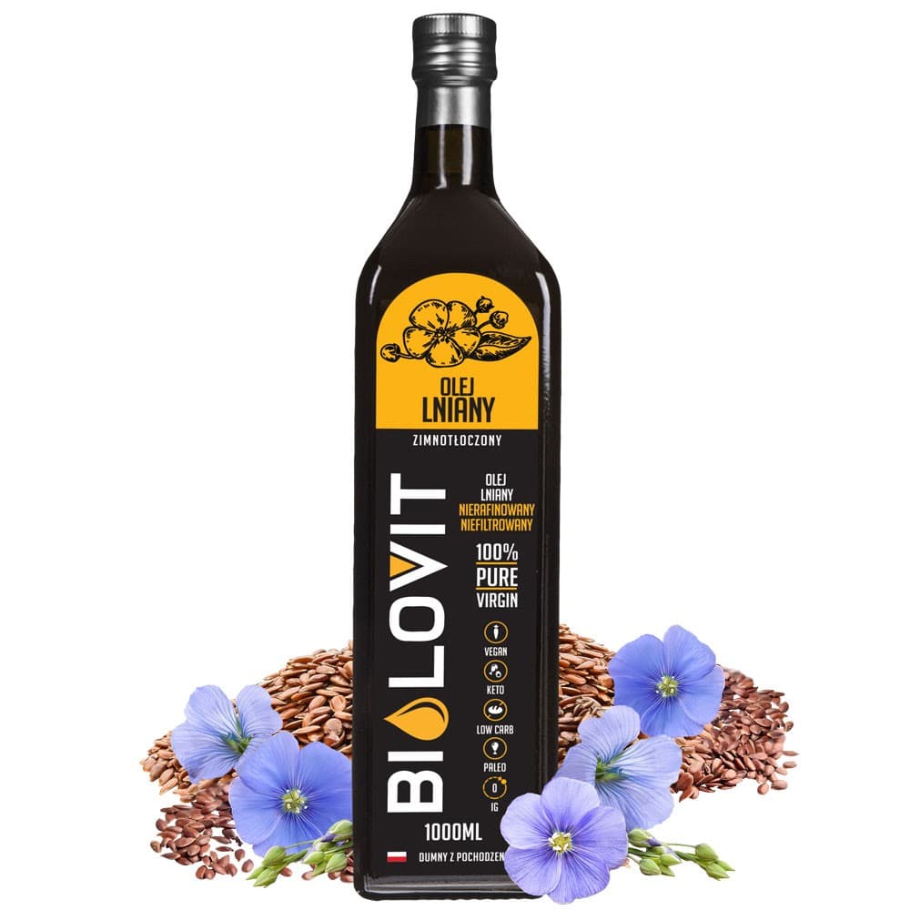 Bilovit - Aceite de Linaza Ecológico Prensado en Frío – Biolovit empaque