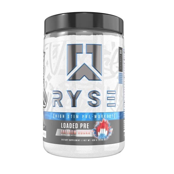 RYSE - Loaded PRE - Pre-Workout Formulering – Ryse emballage