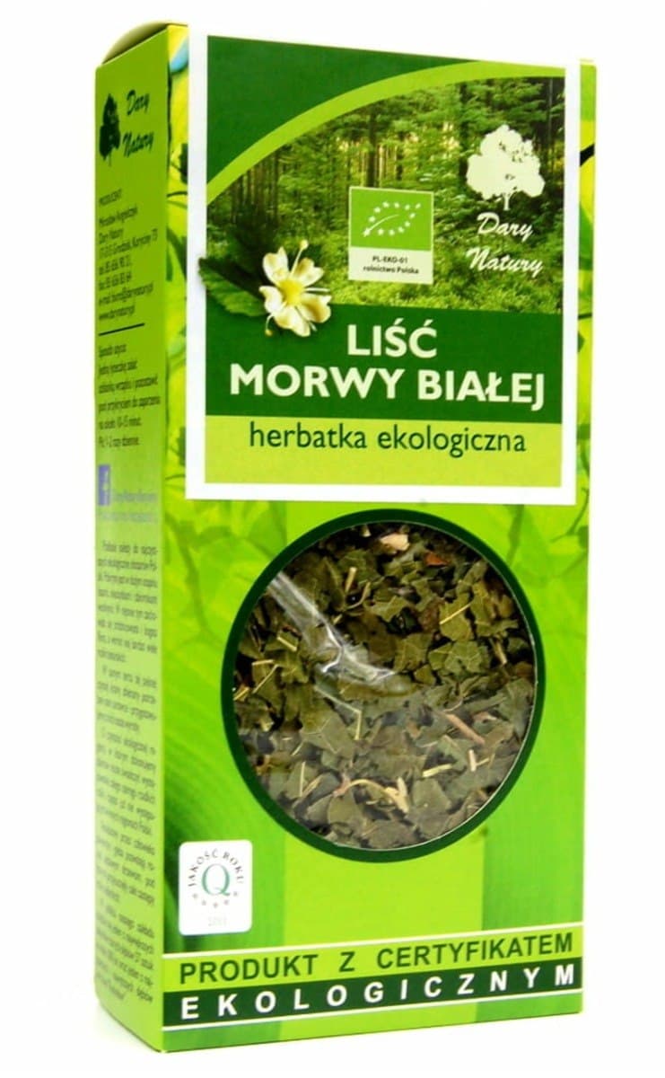 Dary Natury - Hoja de Morera Blanca Orgánica – Dary Natury empaque