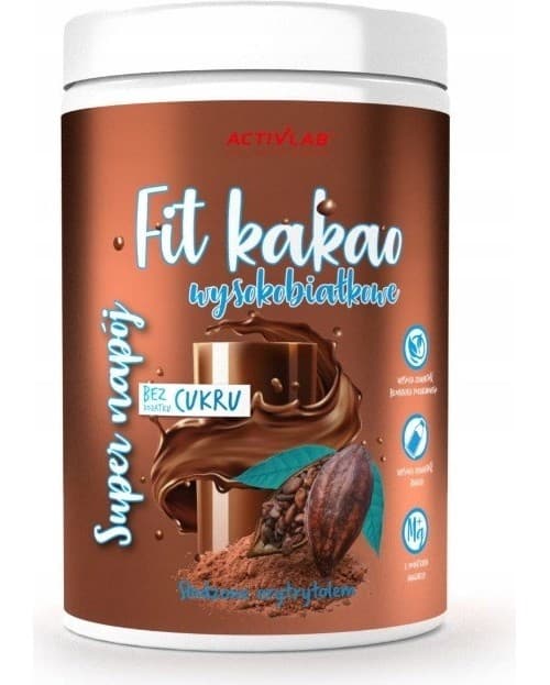 ActivLab Super Napój FIT KAKAO wysokobiałkowy napój 500 g – Activlab opakowanie