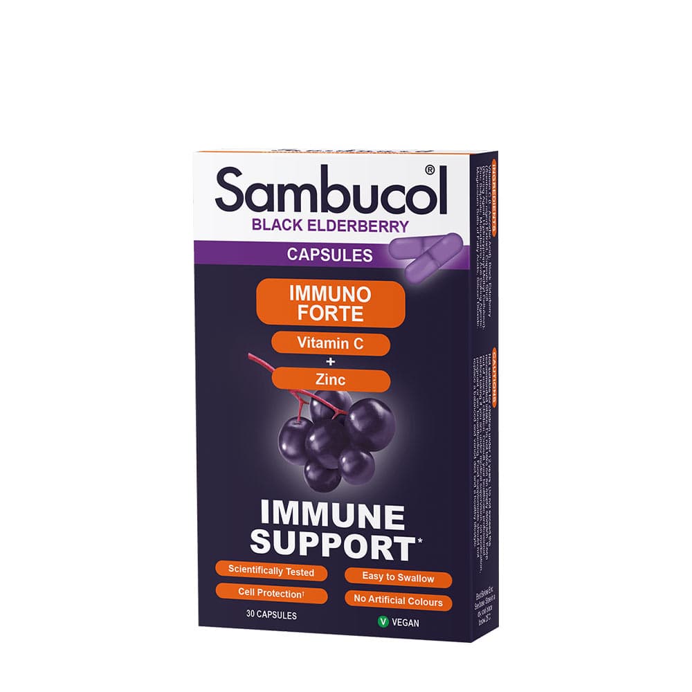 Sambucol Elderberry Immuno Forte – Sambucol empaque