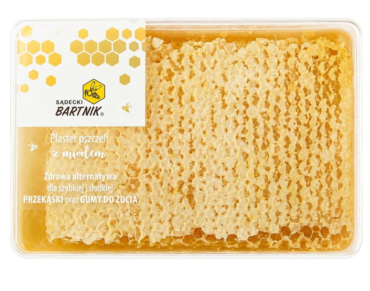Sadecki Bartnik - Plâtre de cire d'abeille dans le miel – Sadecki Bartnik emballage