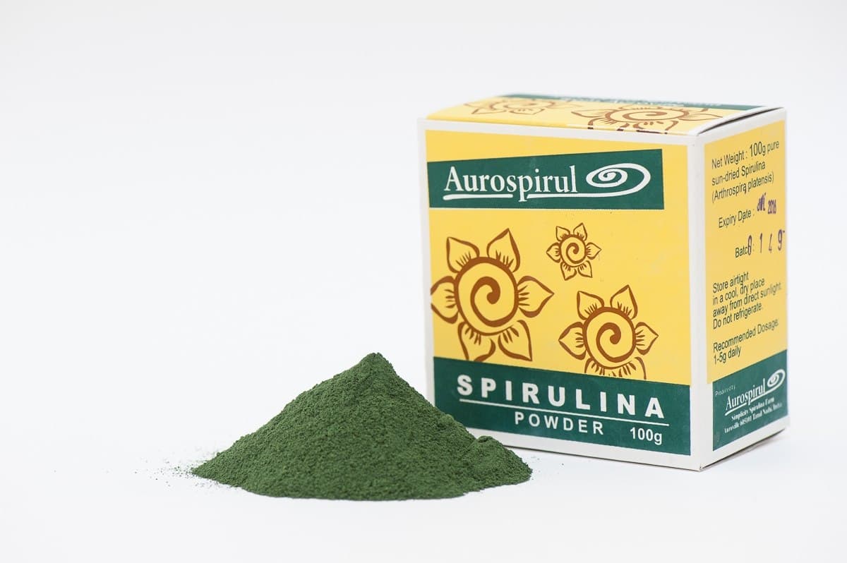 Aurospirul - Spirulina – Aurospirul verpakking