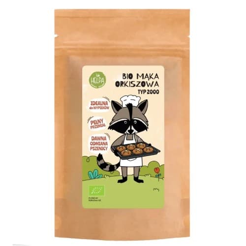 Helpa - Bio-Dinkelmehl Typ 2000 - 500g – helpa Verpackung