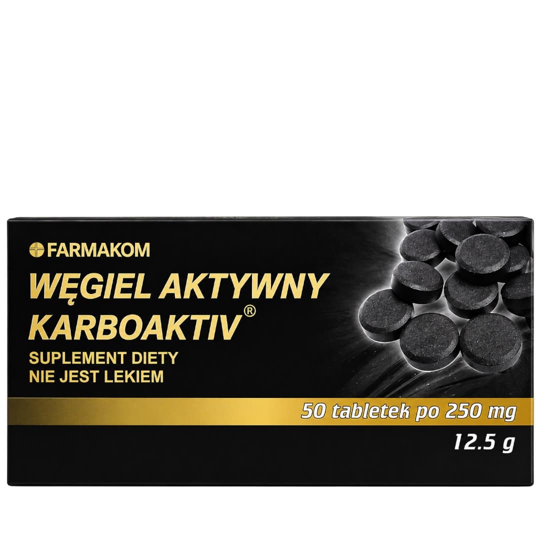 FARMAKOM - Activated Charcoal Karboaktiv – Farmak förpackning