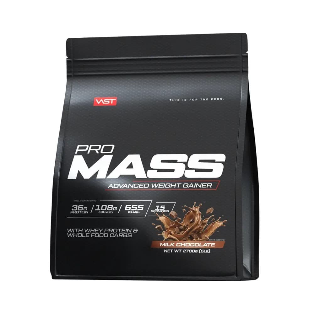 VAST - Pro Mass Advanced Weight Gainer – VAST förpackning