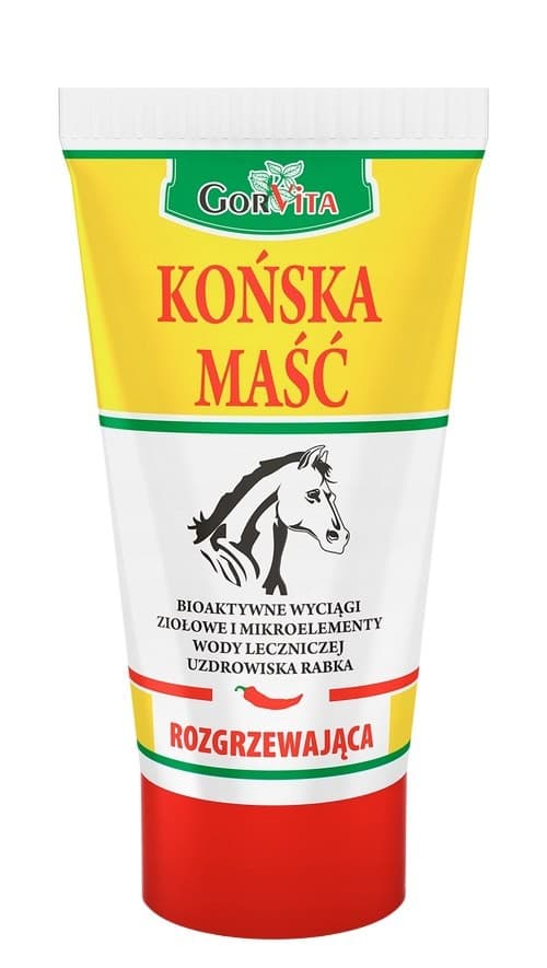 Gorvita - Maść rozgrzewająca dla koni – Gorvita opakowanie