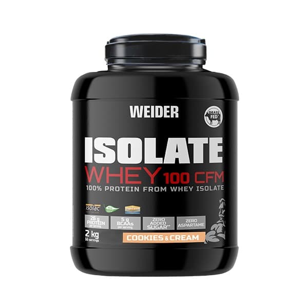 Weider - Whey Isolate 100 Cfm – Weider packaging
