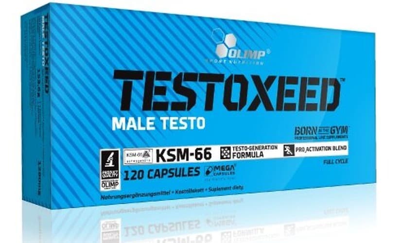 Olimp Labs - Sport Testoxeed Mega Caps - 120 kapsler – emballage