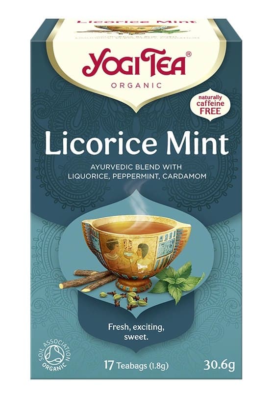 Yogi Tea - Licorice Mint - 17 Teabags (1.8g), 30.6g total