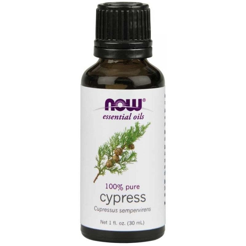 NOW Foods - Aceite esencial de ciprés - 30ml – NOW Foods empaque