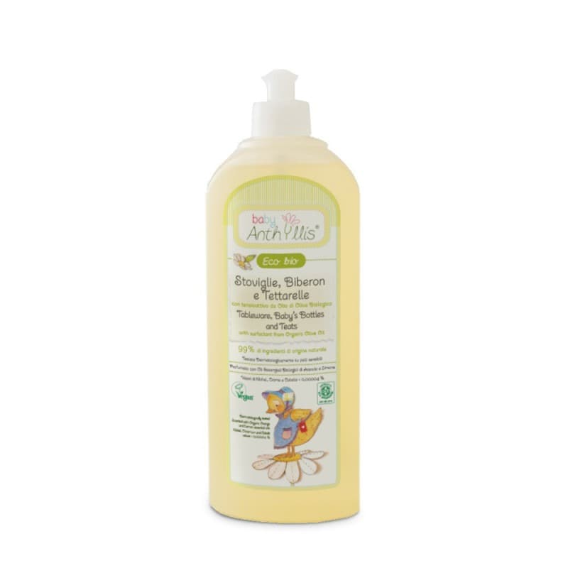 Baby Anthyllis Bottle and Pacifier Cleaning Liquid ECO 500 ml – Anthyllis packaging