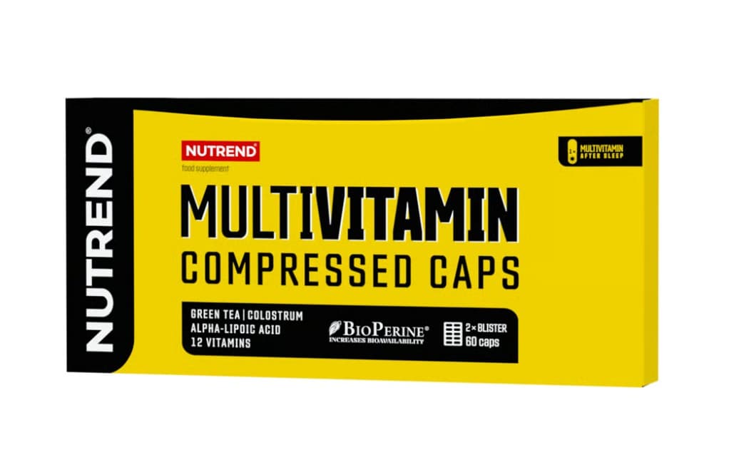 Nutrend Multivitamin Compressed Caps - 60 capsule – Nutrend packaging