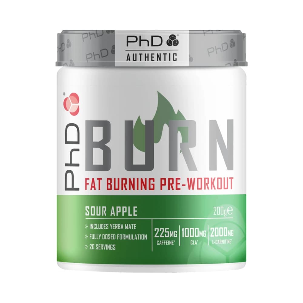 PhD Burn Pre-Workout – PhD förpackning