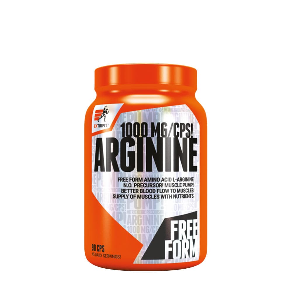 Extrifit Arginine 1000 mg - 90 Capsules – Extrifit förpackning