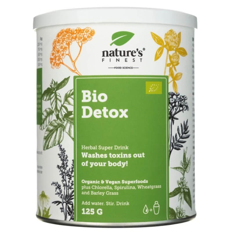 NUTRISSLIM D.O.O. - Bio Detox de la Mejor Calidad 125 g – NUTRISSLIM D.O.O. empaque