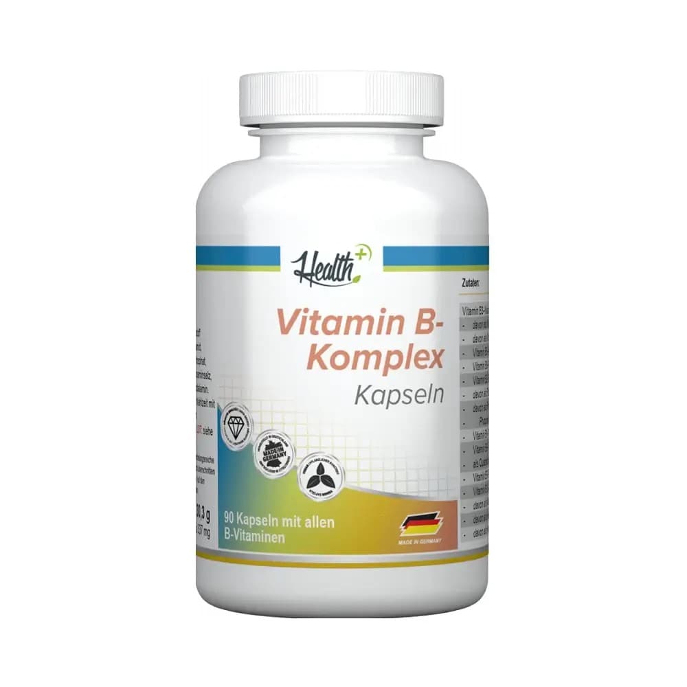 ZEC+ - Health+ Vitamin B Komplex – Zec+ Verpackung