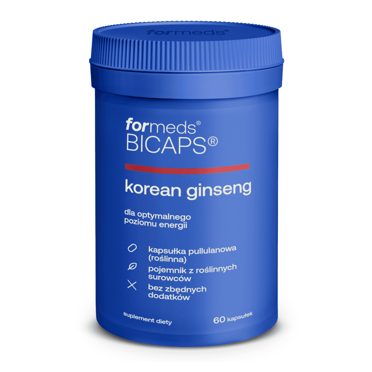FORMEDS - Bicaps ginseng coreano - 60 capsule – confezione