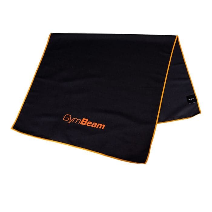 GymBeam SZYBKOSCHNĄCY sports towel Black/Orange – GymBeam packaging